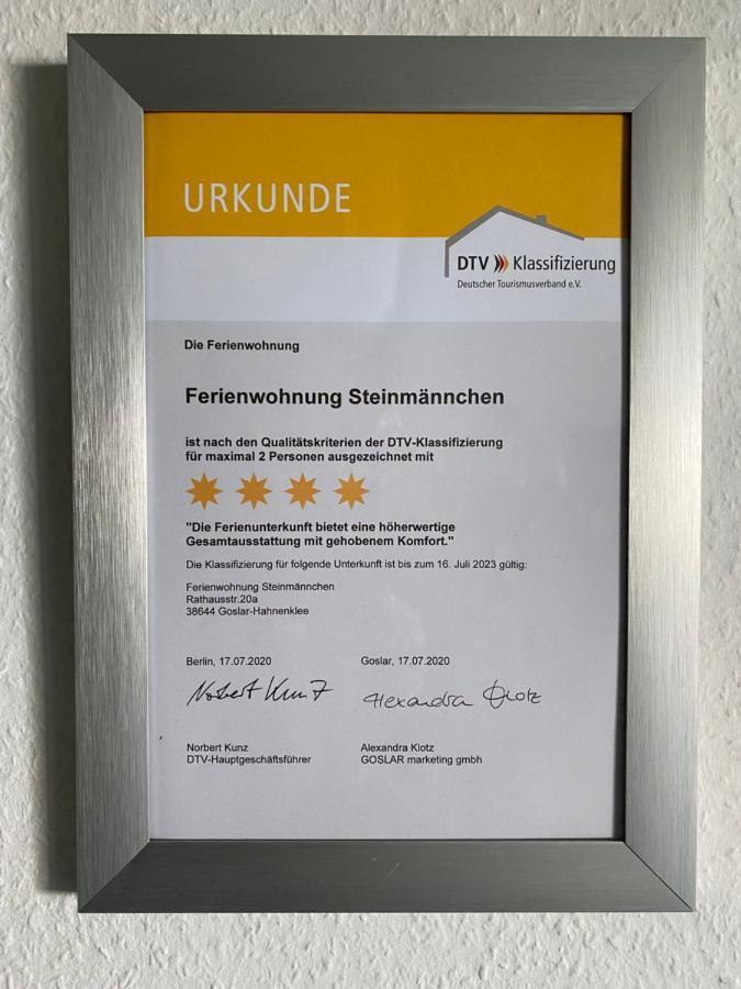 Steinmaennchen Ferienwohnung Goslar Luaran gambar